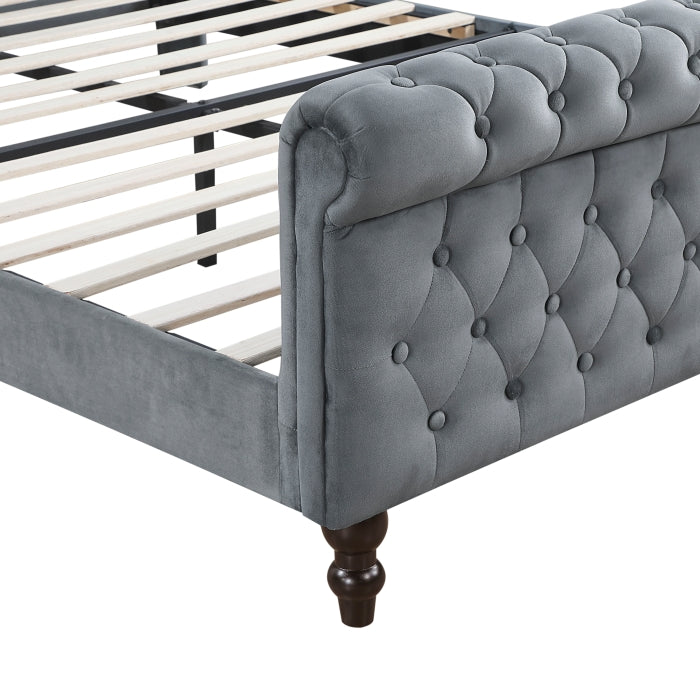2550DG-1 Queen Platform Bed - 2550DG-1