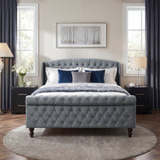 2550DG-1 Queen Platform Bed - 2550DG-1