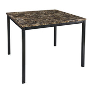 2601-36 Counter Height Table, Faux Marble Top - 2601-36