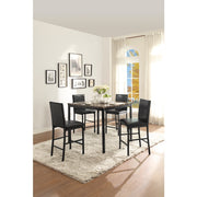 2601-36 Counter Height Table, Faux Marble Top - 2601-36
