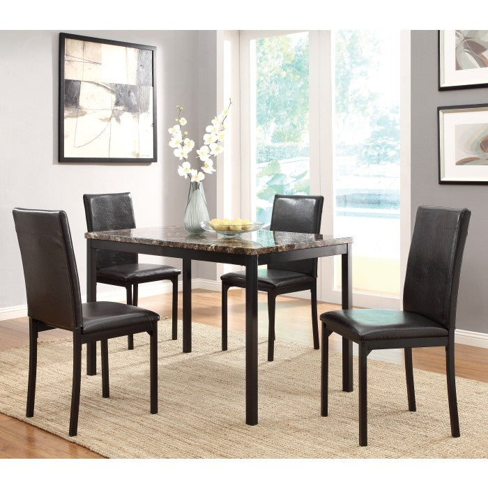 2601-48 Dining Table, Faux Marble Top - 2601-48