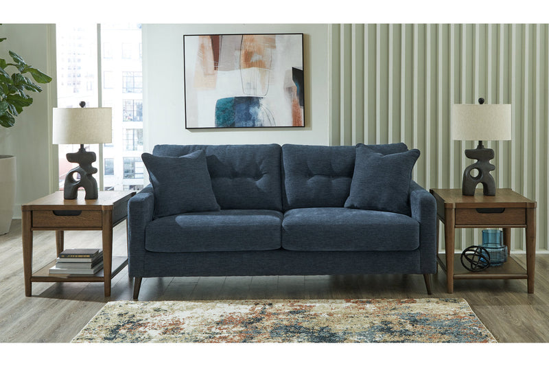 Bixler Navy Sofa and Chair -  Ashley - Luna Furniture