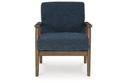 Bixler Navy Sofa and Chair -  Ashley - Luna Furniture