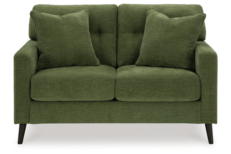 Bixler Olive Sofa, Loveseat and Chair -  Ashley - Luna Furniture