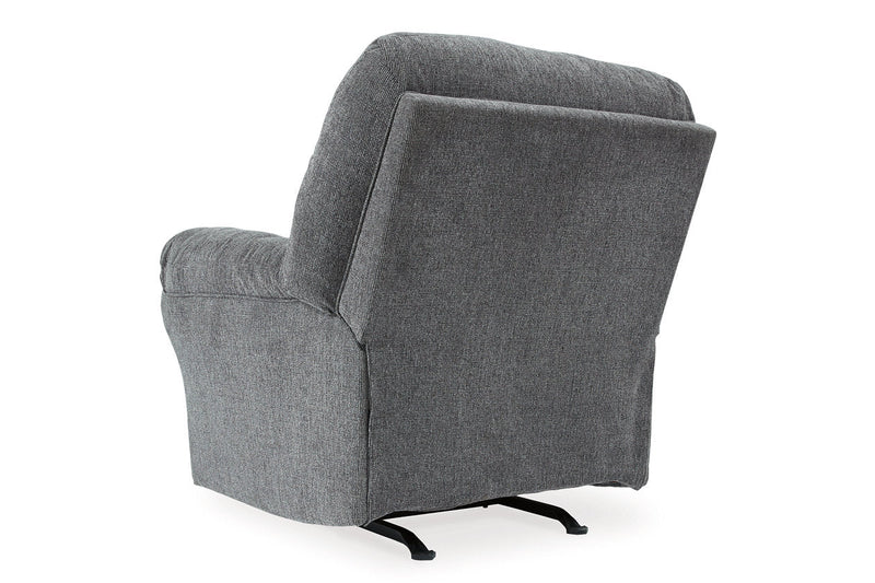 Allmaxx Pewter Sofa, Loveseat and Recliner -  Ashley - Luna Furniture