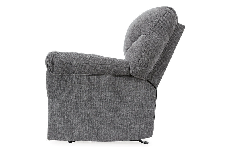 Allmaxx Pewter Sofa, Loveseat and Recliner -  Ashley - Luna Furniture