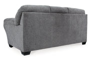 Allmaxx Pewter Sofa and Loveseat -  Ashley - Luna Furniture