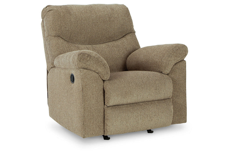 Alphons Briar Reclining Sofa, Loveseat and Recliner -  Ashley - Luna Furniture