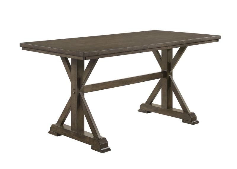 Lloyd Brown Counter Height Set from Crown Mark - Luna Furniture