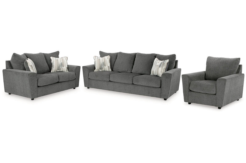 Stairatt  Sofa, Loveseat and Chair -  Ashley - Luna Furniture