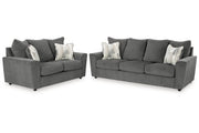 Stairatt Gravel Sofa and Loveseat -  Ashley - Luna Furniture