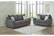 Stairatt Gravel Sofa and Loveseat -  Ashley - Luna Furniture