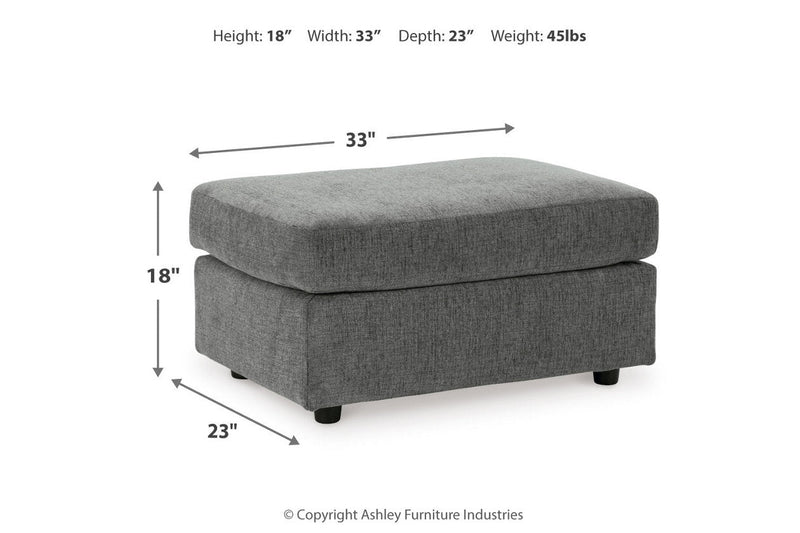 Stairatt Gravel Sofa, Loveseat, Chair and Ottoman -  Ashley - Luna Furniture