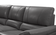 2934 Dark Grey W/ Electric Recliners Set - Gate Furniture