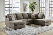 O'Phannon Putty 2-Piece RAF Chaise Sectional -  Ashley - Luna Furniture