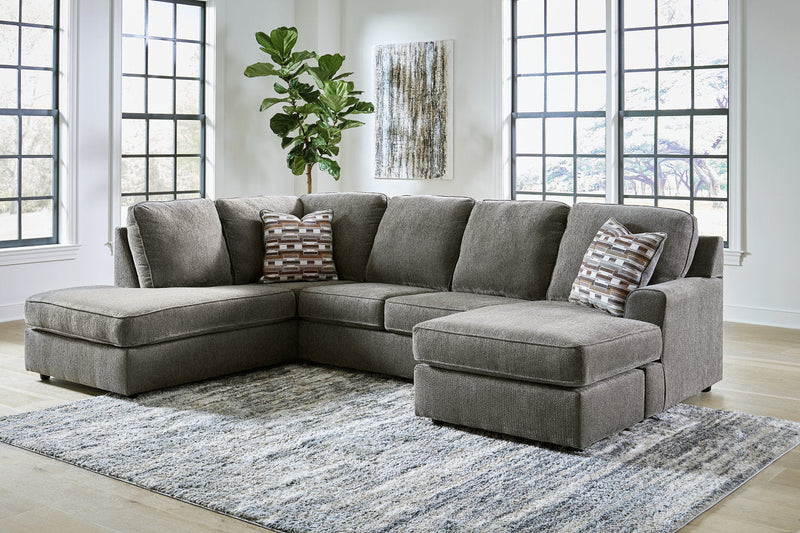 O'Phannon  2-Piece Sectional and Ottoman -  Ashley - Luna Furniture