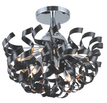 30FLT28BL 27.5" X 14" RIETI BLACK FLUSHMOUNT - 210000003730
