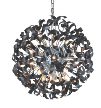30RND23BL 22.5" X 22.5" RIETI BLACK ROUND - 210000003726