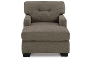 Mahoney Chocolate Sofa and Chaise -  Ashley - Luna Furniture