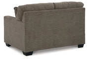 Mahoney Chocolate Sofa and Loveseat -  Ashley - Luna Furniture