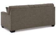 Mahoney Chocolate Sofa and Loveseat -  Ashley - Luna Furniture