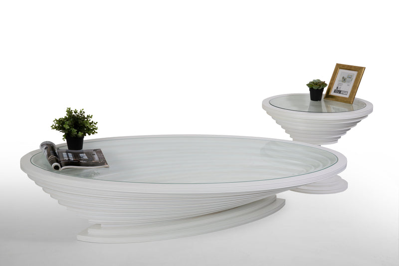 317 White End Table [ETA: 3/15] - Gate FurnitureEnd Table