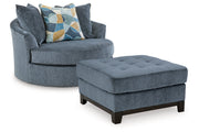 Maxon Place  Oversized Chair and Ottoman -  Ashley - Luna Furniture