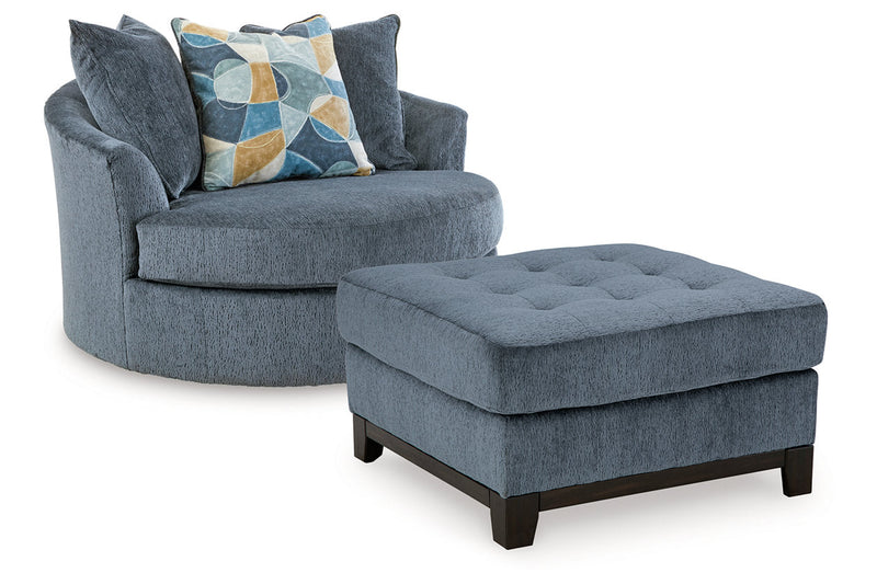 Maxon Place  Oversized Chair and Ottoman -  Ashley - Luna Furniture