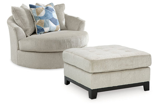 Maxon Place  Oversized Chair and Ottoman -  Ashley - Luna Furniture