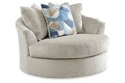 Maxon Place  Oversized Chair and Ottoman -  Ashley - Luna Furniture
