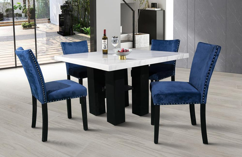 Blue Pub Chair (Set Of 2) - Gate Furniture