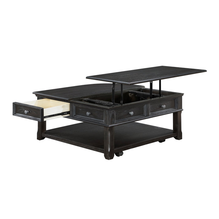 3503BK-01 Lift Top Cocktail Table - 3503BK-01