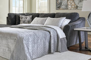 Biddeford Shadow 2-Piece Sleeper Sectional with Chaise -  Ashley - Luna Furniture