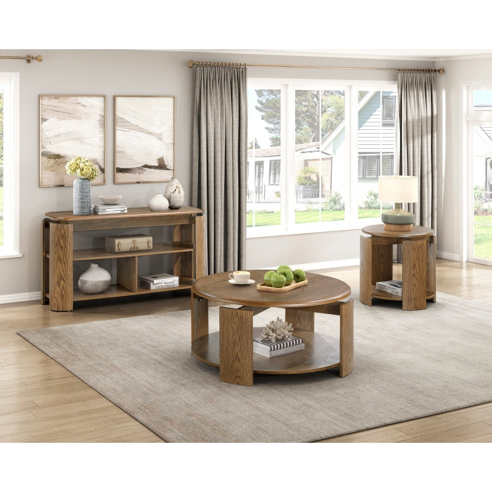 3573-01RD Cocktail Table with Swivel Top - 3573-01RD