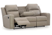 Lavenhorne Pebble Reclining Sofa, Loveseat and Recliner -  Ashley - Luna Furniture