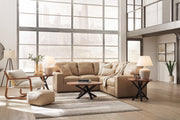 Bandon Toffee 2-Piece Sectional -  Ashley - Luna Furniture