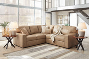 Bandon Toffee 2-Piece Sectional -  Ashley - Luna Furniture