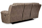 Stoneland Fossil Power Reclining Sofa, Loveseat and Recliner -  Ashley - Luna Furniture