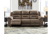 Stoneland Fossil Power Reclining Sofa, Loveseat and Recliner -  Ashley - Luna Furniture