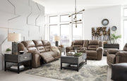 Stoneland Reclining Sofa, Loveseat and Recliner in Fossil from Ashley - Luna Furniture