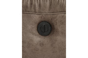 Stoneland Fossil Reclining Sofa and Power Reclining Loveseat -  Ashley - Luna Furniture