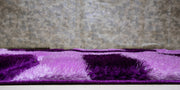 3D Shaggy PURPLE Area Rug - 3D666 - 3D666-PRP-PRP-57