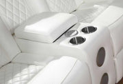 3PC (Power Sofa & Loveseat & Recliner) - L447-White-3PC
