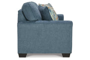 Cashton Blue Sofa and Loveseat -  Ashley - Luna Furniture