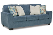 Cashton Blue Sofa and Loveseat -  Ashley - Luna Furniture