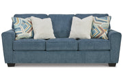 Cashton Blue Sofa and Loveseat -  Ashley - Luna Furniture