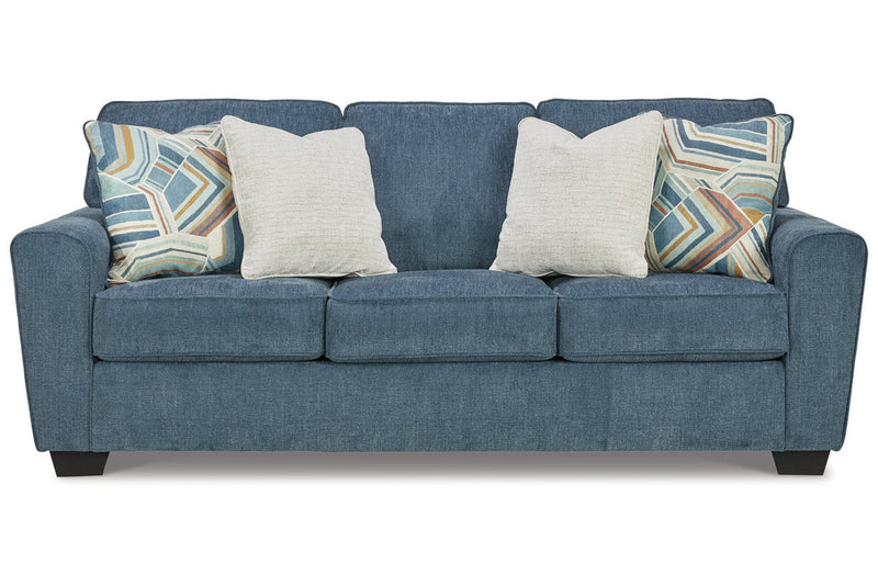 Cashton Blue Sofa and Loveseat -  Ashley - Luna Furniture