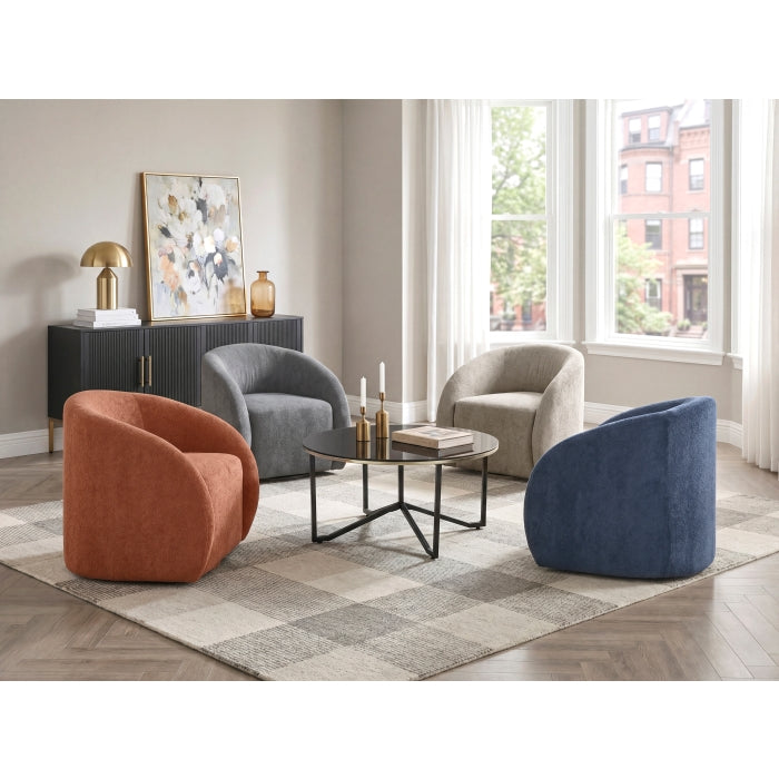 4228DGY-1 Swivel Chair - 4228DGY-1