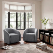 4228DGY-1 Swivel Chair - 4228DGY-1