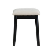 4565BK Dressing Table with Mirror - 4565BK